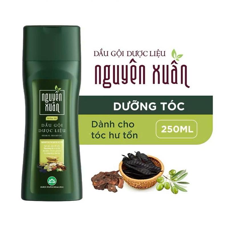   CHAI 250ML  - Dầu Gội Dược Liệu Nguyên Xuân Herbal Shampoo 250ml 