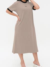 Gambar ADA - Lyna Dress Mini Rib 7/8 #4503 - Black, S dari adafashionstore Kota Administrasi Jakarta Utara 4 Tokopedia
