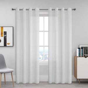 137*230CM Cortinas De Color Tela Corona Gruesa Transmisión Suave De Luz Textura Exquisita Duraderas Y Gruesas