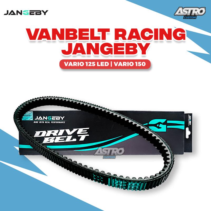 Vanbelt Jangeby Vario 125 150 PCX ADV Stylo 160 Beat Scoopy Genio FI ESP Nmax 155 Aerox Lexi 125 Vbelt Belt Belting Upgrade Astrocustom CVT Racing 0