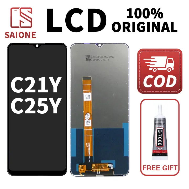 【ORIGINAL 100%】LCD C21Y / C25Y  FULL SET TOUCHSCREEN LAYAR HD ORIGINAL 100%