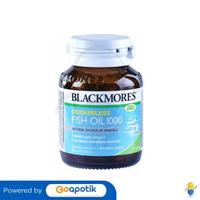 Gambar BLACKMORES ODOURLESS FISH OIL 1000 BOTOL 30 KAPSUL dari Apotek Mulia Farma Denpasar by GoApotik Kota Denpasar 2 Tokopedia