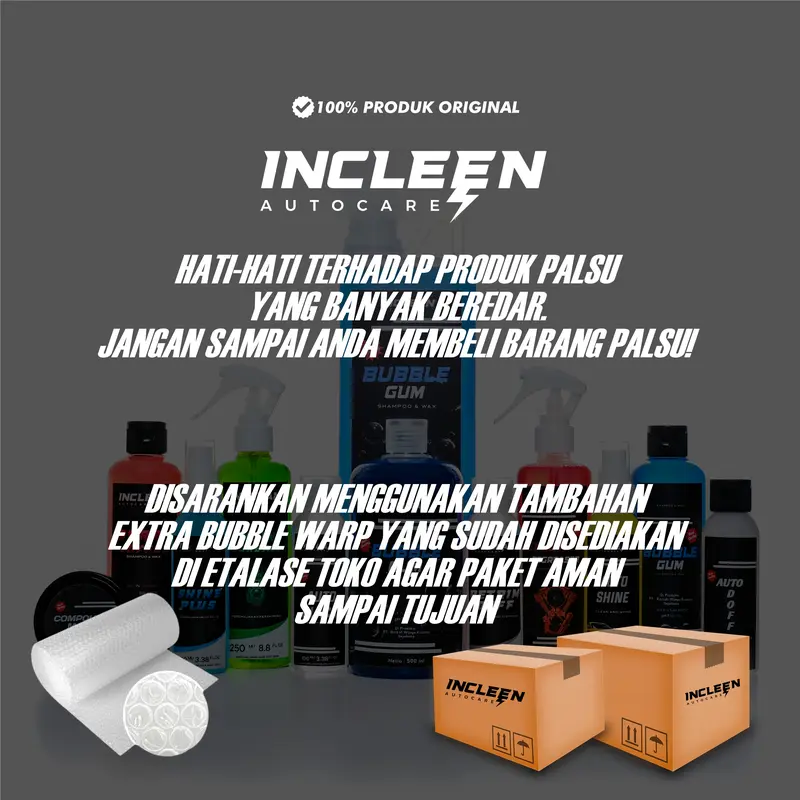 Terlaris No. 1 | PAKET EKSKLUSIF CUCI LENGKAP PENGKILAP PEMBERSIH PERAWATAN KENDARAAN 4 BOTOL by INCLEEN AUTO CARE 2