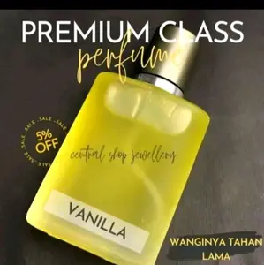 PROMO MURAH !!! PARFUM VANILLA | Parfum wanita tahan lama 24 jam - Parfum Pria tahan lama 24 jam Baju Wangi Leher Tangan
