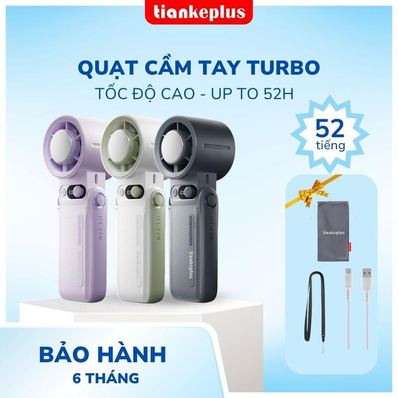 TiankePlus TF30 Ultra Quạt điện Cầm Tay Up to 52H Chức Năng Lạnh Gió Mạnh Gấp Gọn Tiện Lợi Bảo Hành 6 Tháng Quạt Điều Hòa Mini