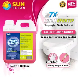SUNCLEAN PINK PEMBERSIH TOILET, WASTAFEL DAN PERABOTAN RUMAH TANGGA