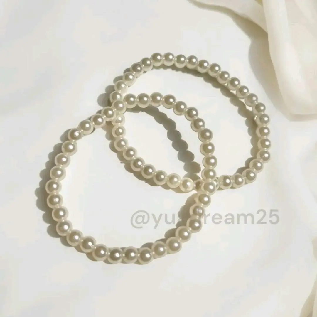 GELANG MUTIARA SIMPLE KOREA