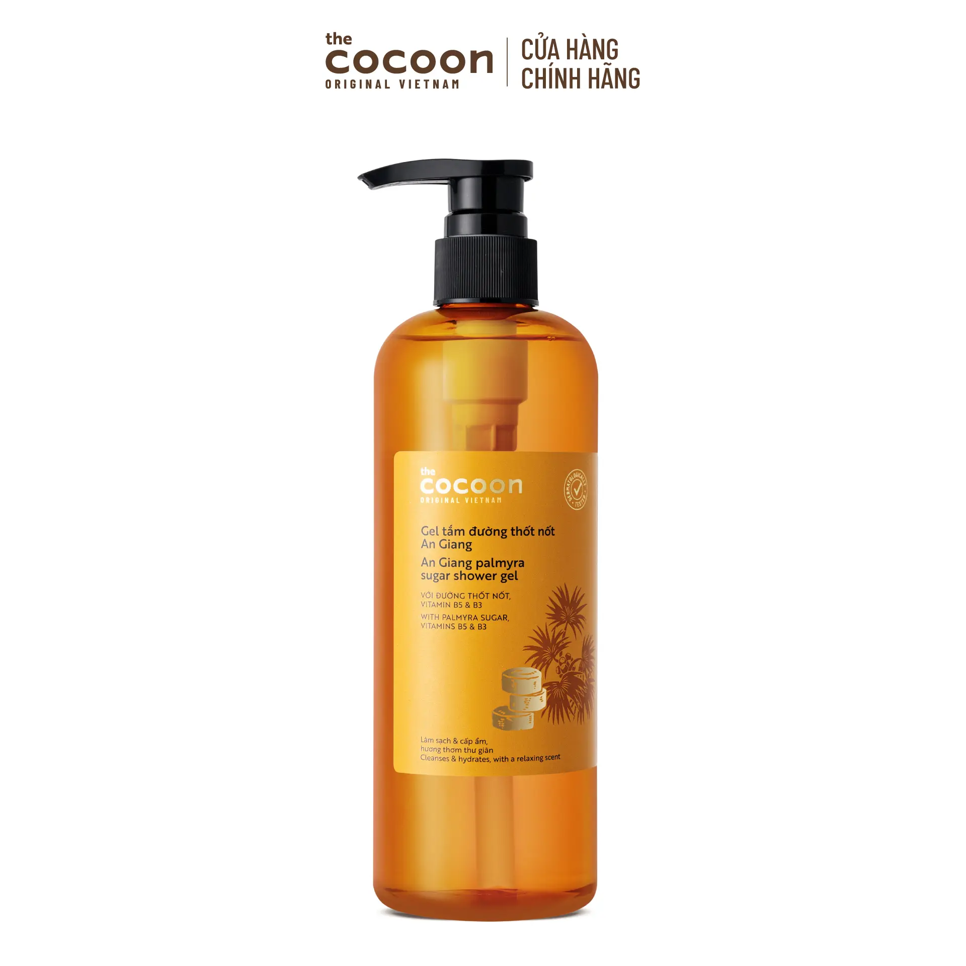Ảnh đại diện Gel tắm đường thốt nốt An Giang Cocoon 500ml
