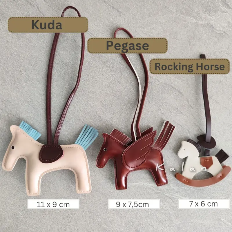 Rodeo Pegase Charm Bag Gantungan Tas Kuda 2
