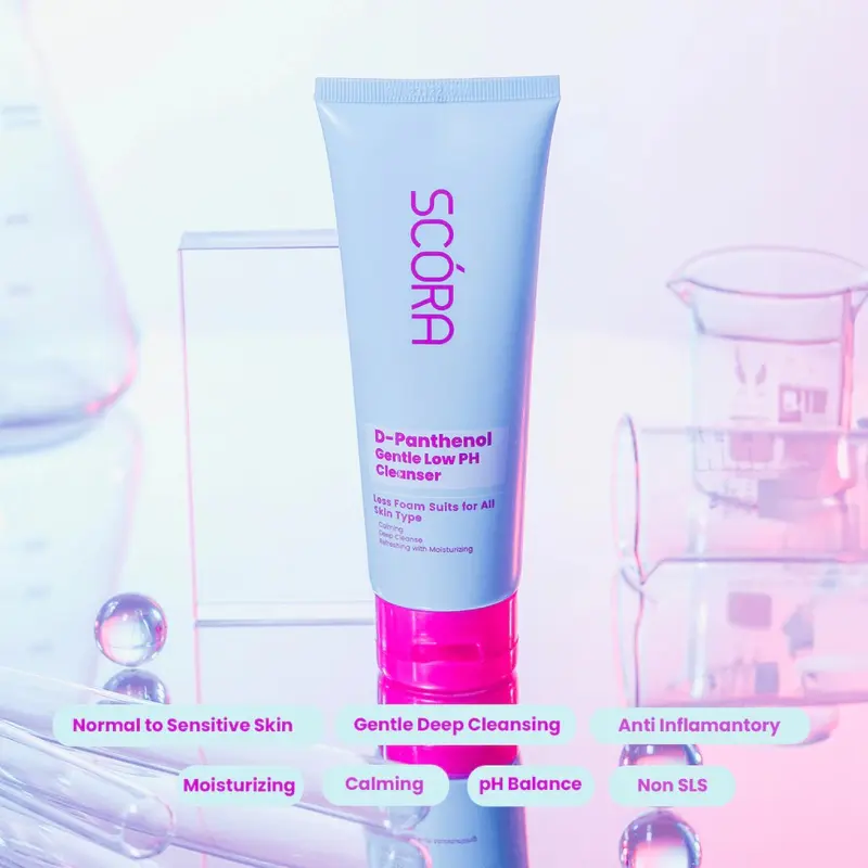 SCORA Gantle Low PH Cleanser 100ml 3