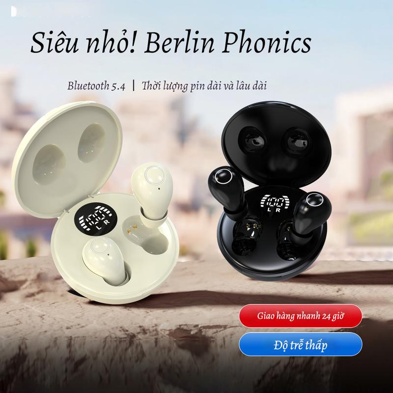 Tai nghe không dây Bluetooth SK31 Mini Ngủ 5.4 thể thao chạy bộ Tai nghe nhét…