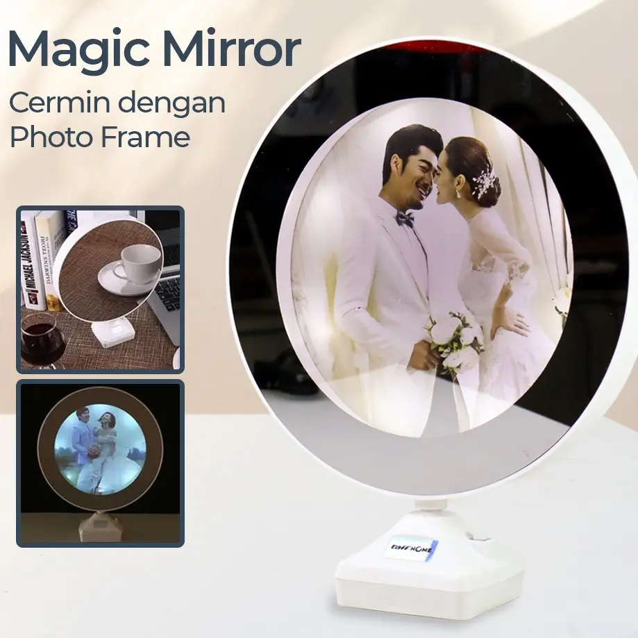 Cermin Magic Mirror dengan Photo Frame