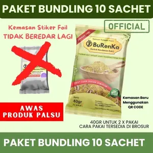 [ BELI 5 GRATIS 5 ] BuRenKa ORIGINAL Ramuan Serbuk Rendaman Kaki Asli | BuRenKa Herbal Detok dalam tubuh Kesemutan Pinggang Susah Tidur Herbal Tradisonal ORIGINAL Official Store