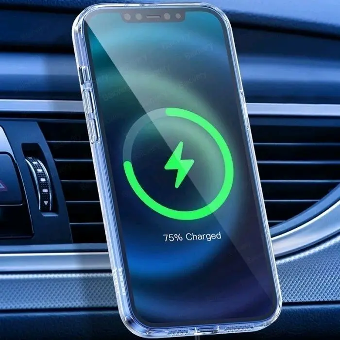 Case Casing For Oppo RENO 13 13F 4G 5G MAGSAFE TPU CLEAR KORI Magnetic Wireless Transparan Softcase Silicone. 3