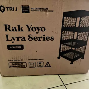 Rak Yoyo Serbaguna 4 Susun Roda - LYRA