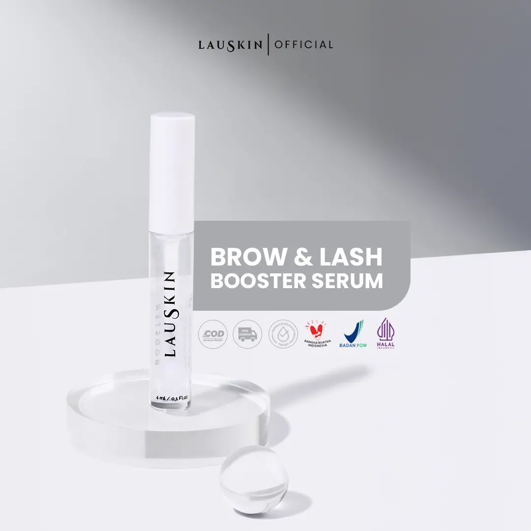 Laushine - 1pcs - Eyelash Brow and Lash Booster Serum untuk Membantu Memanjangkan dan Menyehatkan Alis dan Bulu Mata -  tidak membuat mata Kering eyeserum - Perawatan Bulu Mata