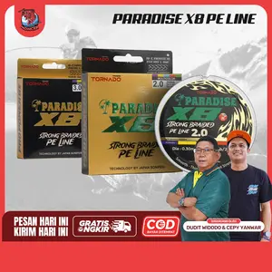 SENAR PE PARADISE X8 200M 300M SENAR MANCING LAUT Pancing senar untuk Joran Reel Senar Kuat Mancing senar | SPE