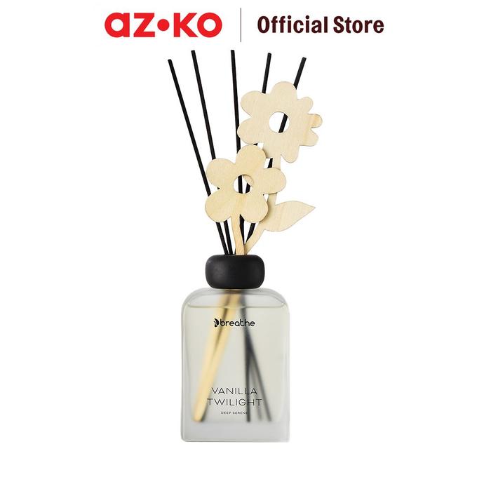 Gambar AZKO Breathe 200 ml Vanilla Twilight Reed Diffuser Stick Pewangi Stik Aroma Reed Stick Diffuser dari AZKO ID Kota Administrasi Jakarta Barat Tokopedia