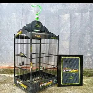 DECAL SANGKAR KOTAK EBOD sangkar burung