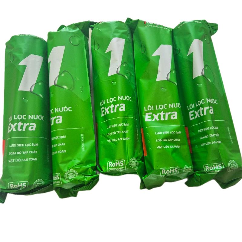Combo 5 lõi lọc Kangaroo Extra số 1 KG-Extra 1 – PP nguyên sinh, 5 Micron - Phụ Kiện