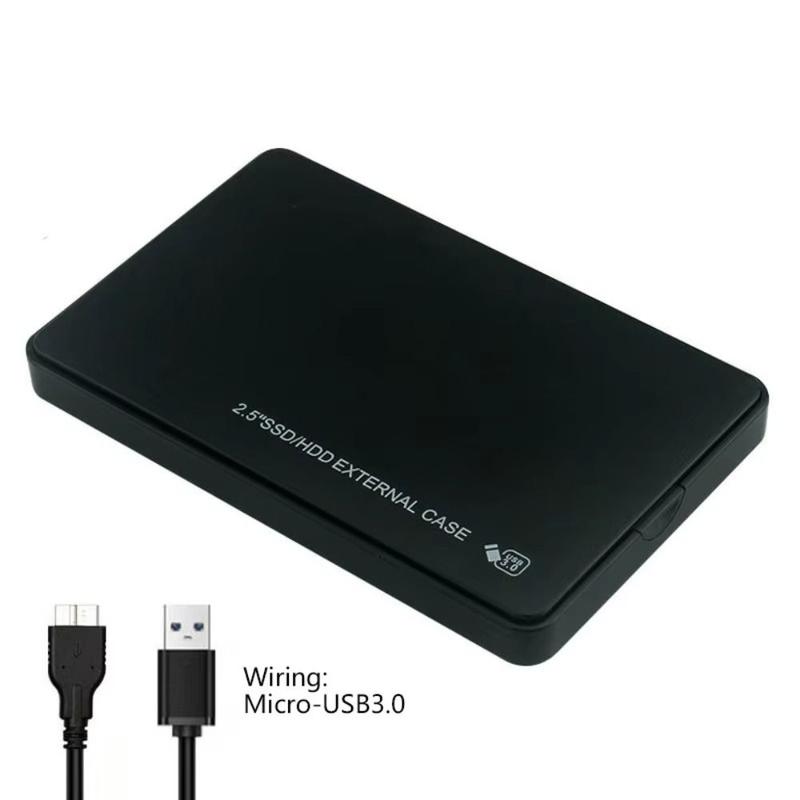 Mới USB 3.0 Vỏ ổ cứng Không cần dụng cụ 2.5 inch Vỏ bọc SATA Di động Vỏ ổ cứng…