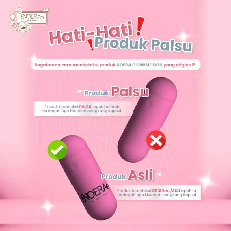 Noera Whitening Capsule | Noera Glow Me skin | 10× Extra Whitening Booster | Capsule 2