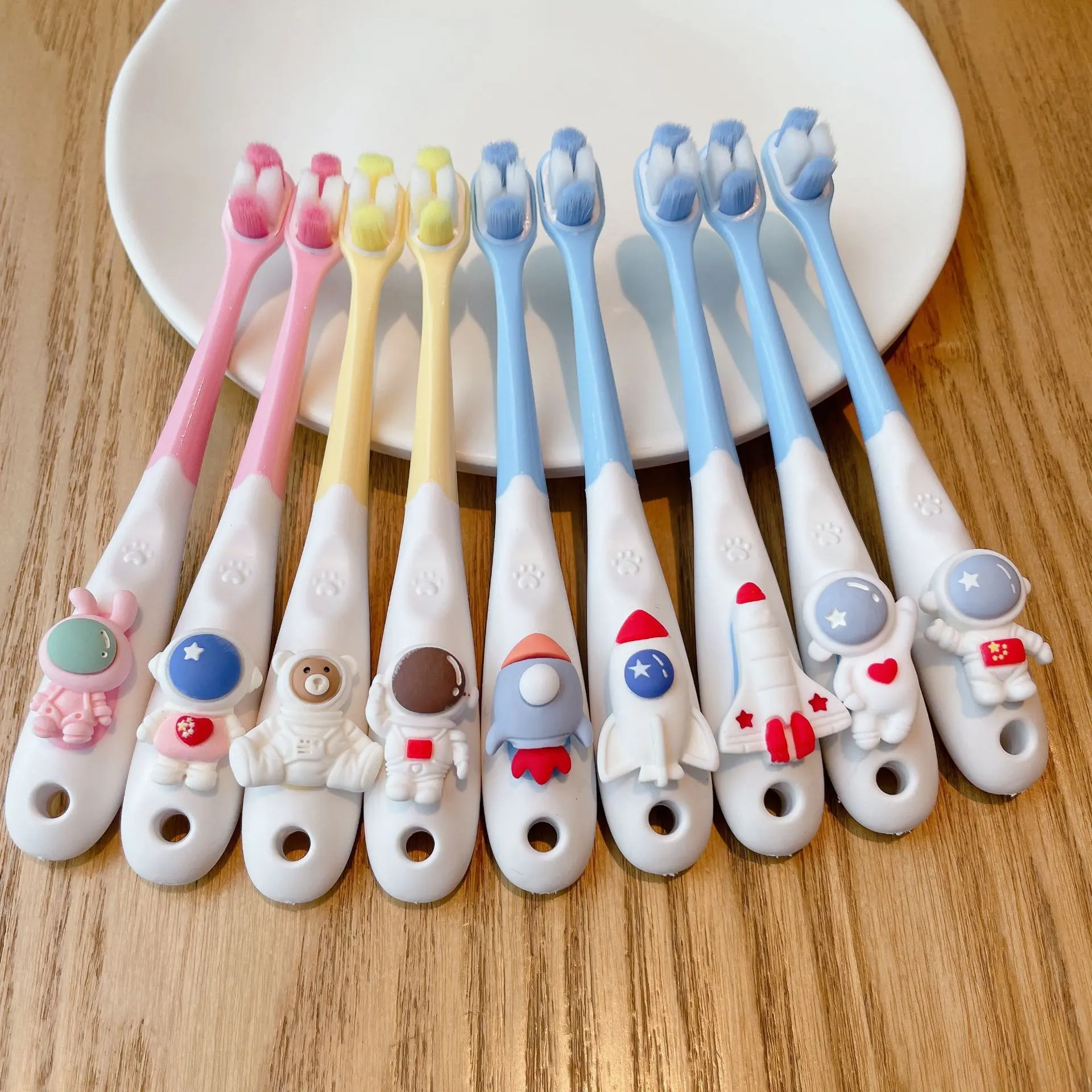 1-6 Years Ultra Soft Bristled Cartoon Baby Kids Toothbrush Oral ( 1pc Random Design ) Single Pack