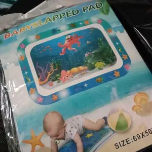 TAIYO Water Playmat Baby Tummy Time Alas Matras Bantalan Air Bayi Anak Portable Lingkaran Persegi Panjang