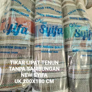 TIKAR LIPAT TENUN TANPA SAMBUNGAN UK.200X180 CM NEW SYIFA