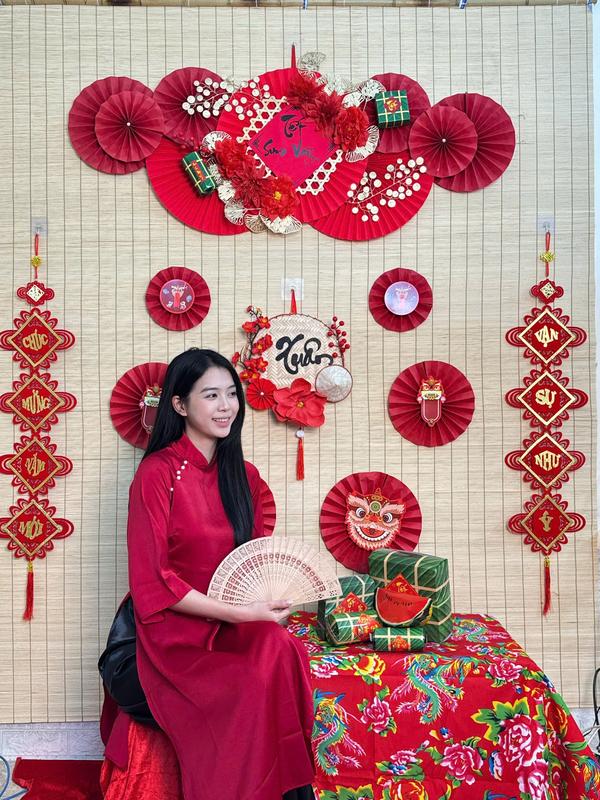  Set Trang Trí Tết Set Mành Tre Trang Trí Tết 2026 Bộ Decor Trang Trí Tết  KHÔNG KÈM MÀNH TRE NỀN  