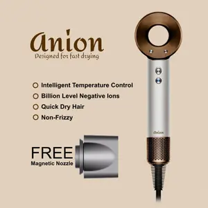 pengering rambut Anion , mengeringkan rambut dengan cepat dg ion negatif