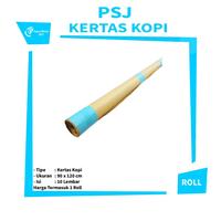 Gambar Kertas Kopi Warna Coklat - isi 10 Lembar Per Roll - Spesifikasi dari Papershopjkt Kota Administrasi Jakarta Utara 1 Tokopedia