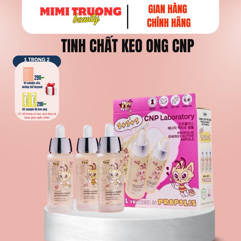 [HN] Tinh Chất Keo Ong Tái Tạo Phục Hồi Da C.N.P Propolis Energy Ampule, Hàng cty, Skincare Nữ  serums xỉn màu dưỡng ẩm b5  keo ong tinh  chat keoong chống lão hóa serum capam phuc hoida propolis tinh  chat cnp