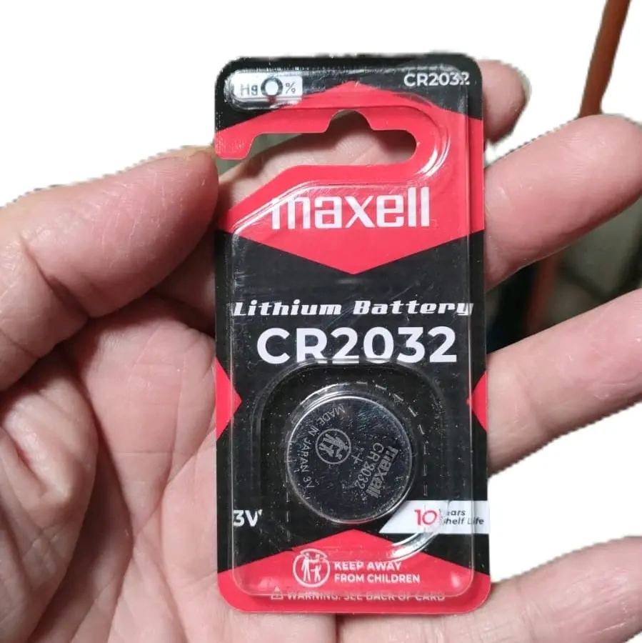 Baterai Lithium Maxell CR2032 3V Original Singel Pack - Battery, Batre