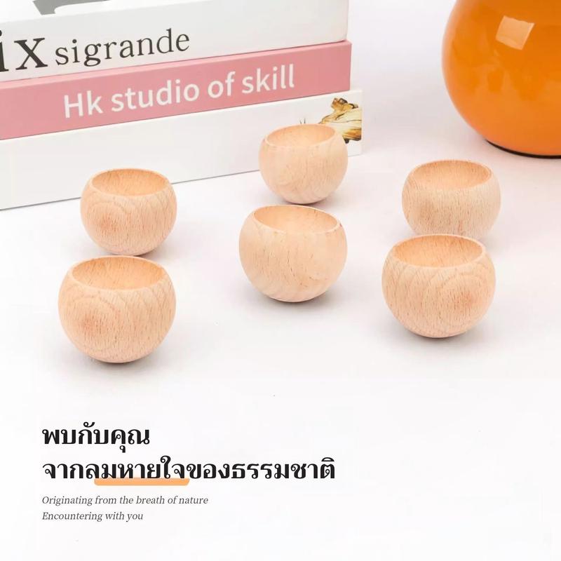 Máy Khuếch Tán Bằng Gỗ, Hình Trứng Tròn Nhỏ Chất Liệu Gỗ, Thích Hợp Cho Xe Hơi, Văn Phòng Và Phòng Ngủ, Máy Khuếch Tán Tinh Dầu Thơm, Đồ Trang Trí Bằng Gỗ 5