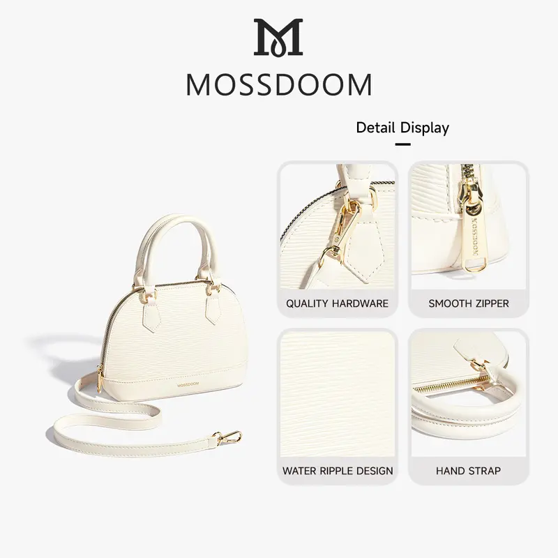 MOSSDOOM  Tas Selempang Wanita Carys Bag Handbag Klasik Desain Eksklusif Cantik 7