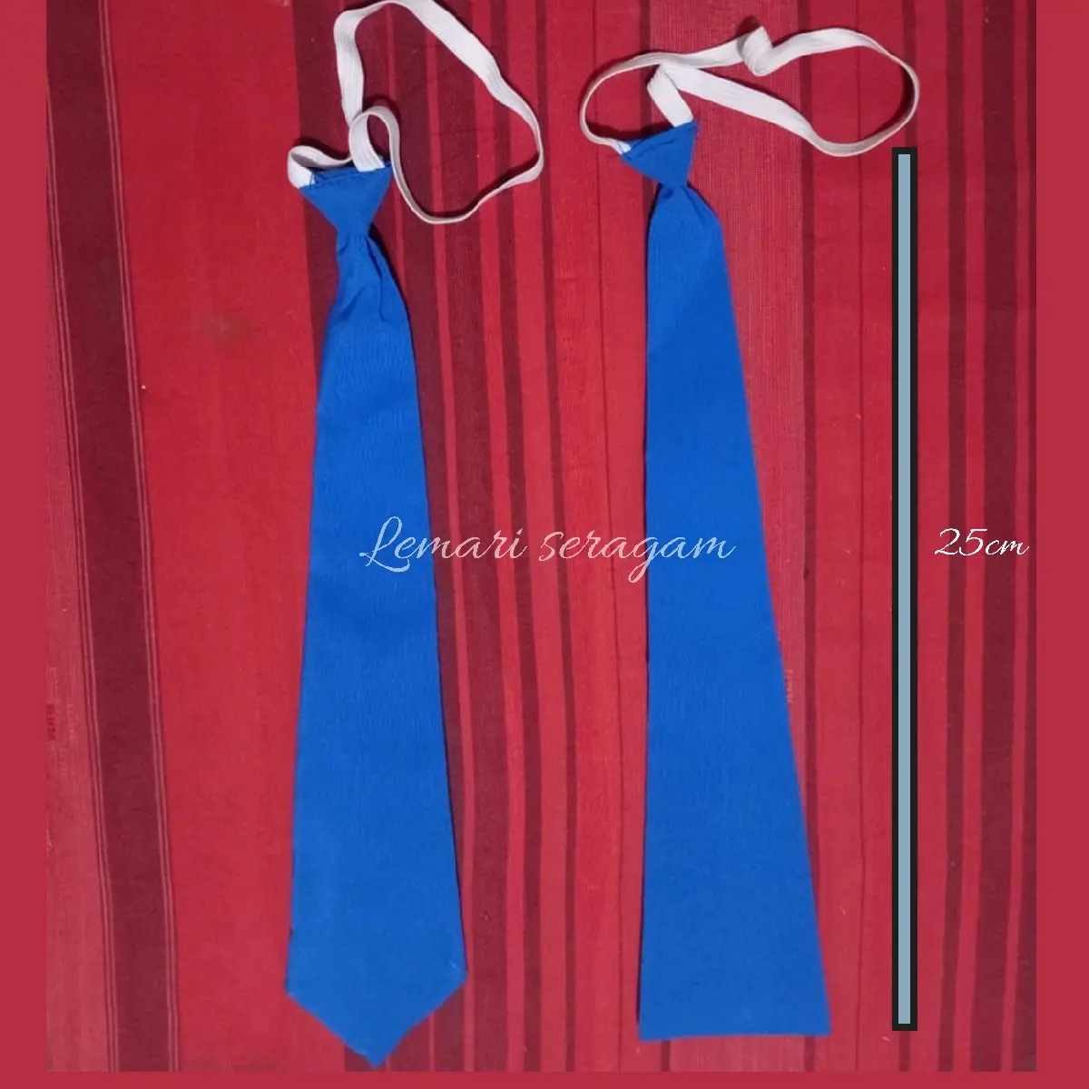 Dasi Sekolah TK Warna Biru Benhur Laki-Laki dan Perempuan