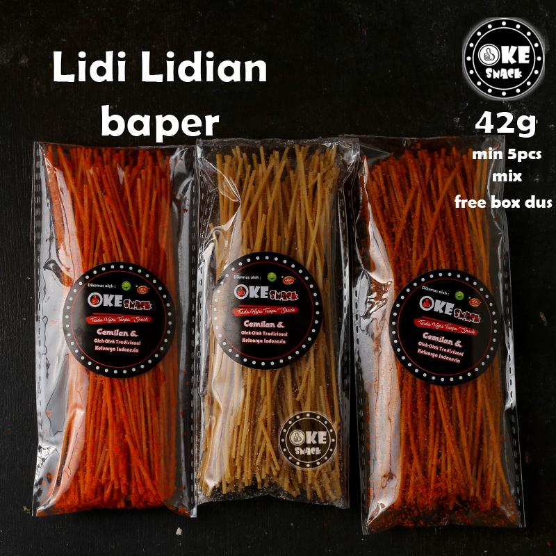 Mie Lidi lidian cemilan unik viral Instan Food 0