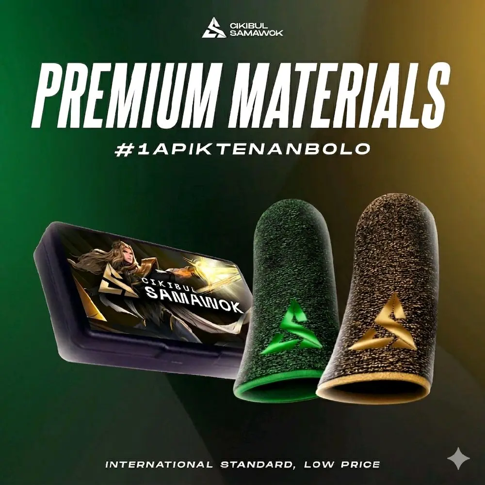 Sarung Jempol Cikibul Samawok dengan Desain Unik dan Nyaman untuk Bermain Game, MLBB, PUBG MOBILE, FREE FIRE