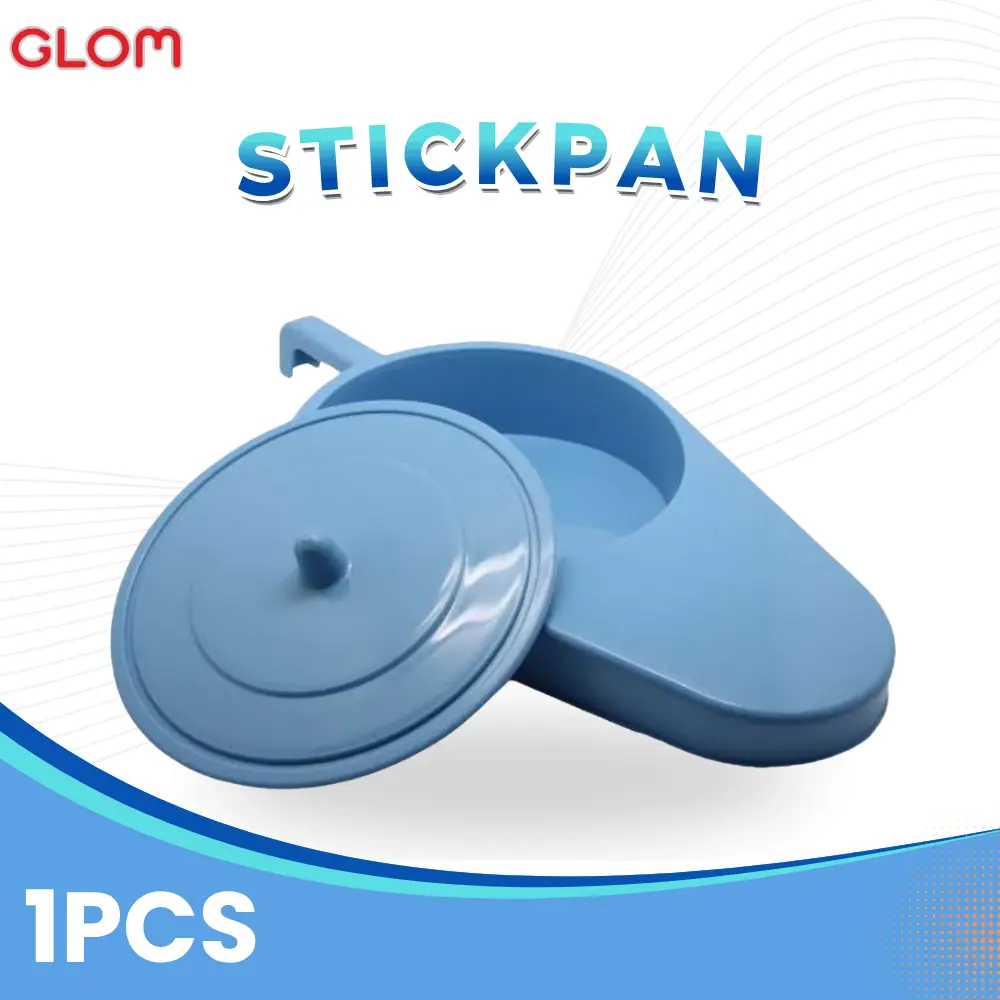 Stikpan Plastik Pispot Sodok Alat Bantu BAB Sendok Tangkai Stickpan Dewasa