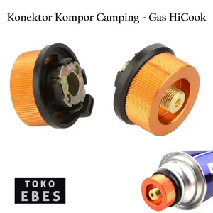 TOKO EBES Adaptor Gas Kompor Camping Ultralight Screw Hi Cook