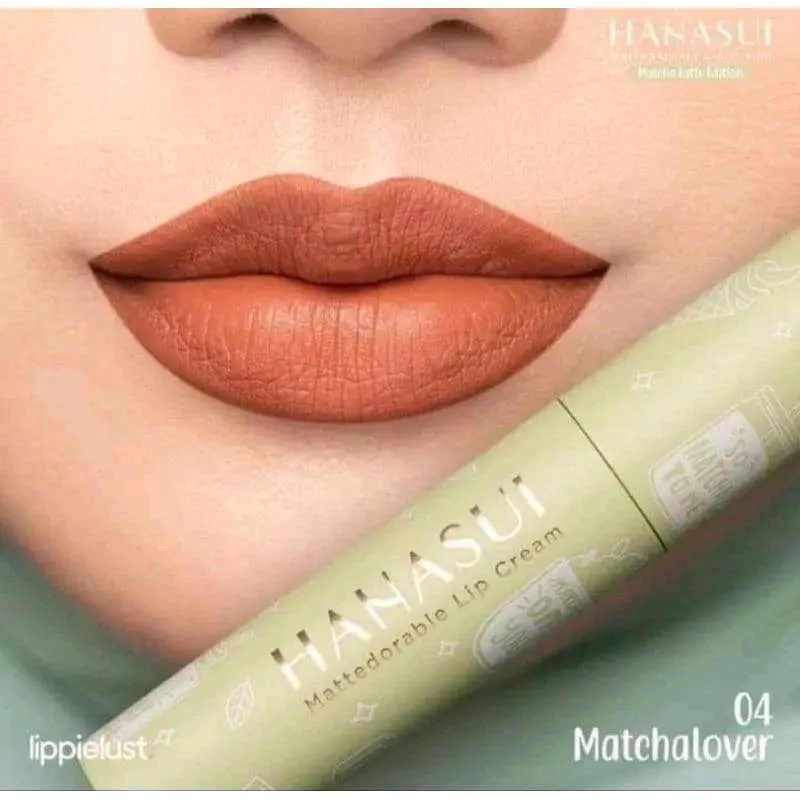 HANASUI LIP CREAM EDITION MATCHA 6