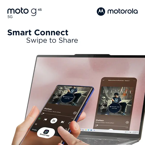 Motorola G45 5G 8+8/256GB - Up to 16GB Extended RAM - Snapdragon 6s Gen 3 - 6.5 inch Screen Size - Gorilla Glass 3 - 120Hz - 50MP Main Camera - 5000mAh - NFC - Dolby Atmos Stereo Speaker 3