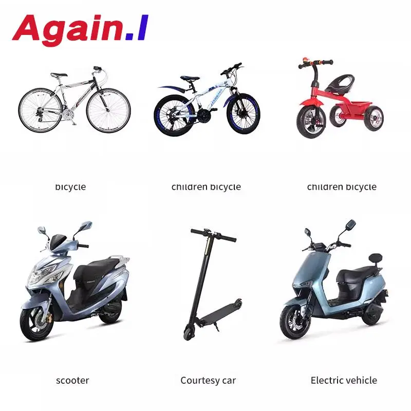 Gương chiếu hậu, Giá gắn tay lái cho xe đạp và xe máy, Xoay 360 độ, Có Thể Điều Chỉnh Thích hợp để đạp xe, Gương tròn hình elip 4