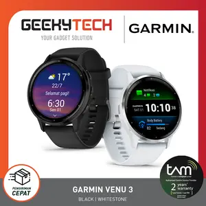 Garmin Venu 3 GPS Smartwatch 45mm - Garansi Resmi TAM