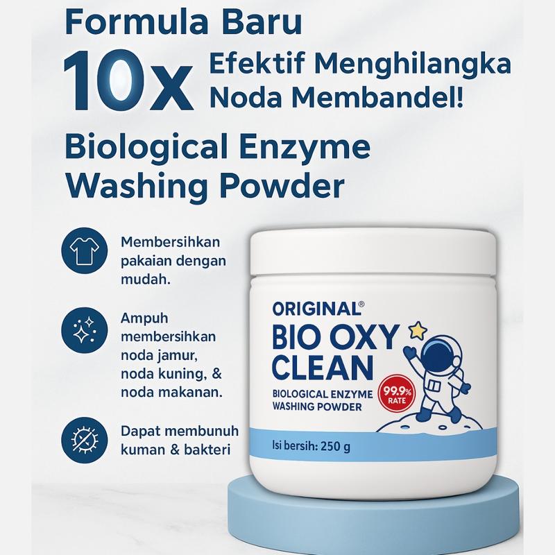 BIO OXY CLEANER - Penghilang Noda Pakaian Oxy Powder Pencera - Shop ...