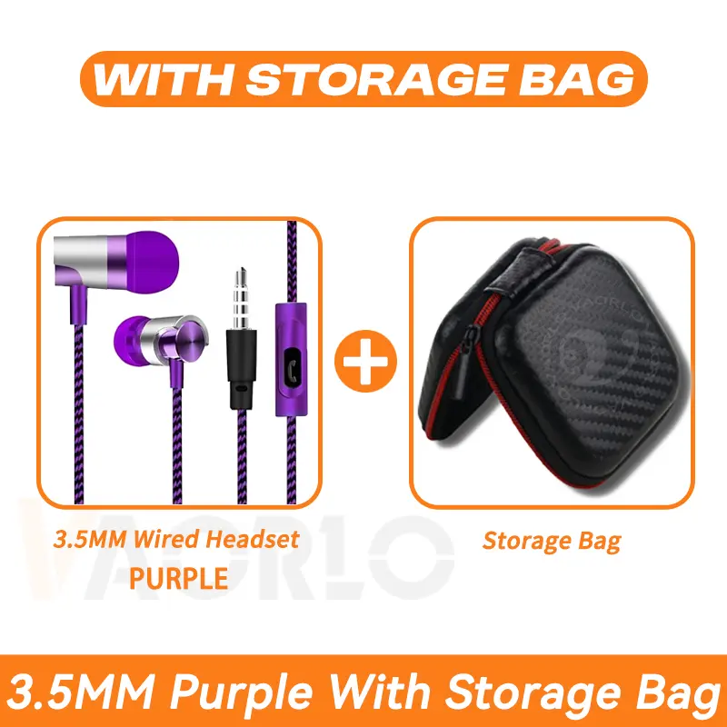 Purple With Bag