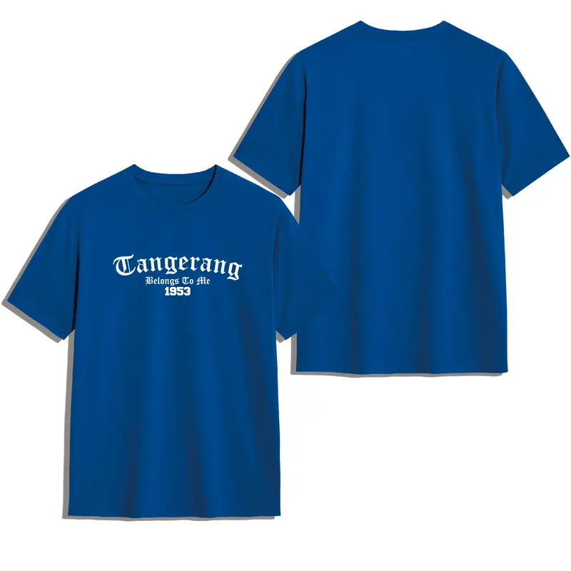 KAOS TANGERANG BELONGS//KATUN COMBED 30S PREMIUM 2
