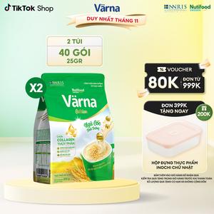 Bộ 2 Túi ngũ cốc dinh dưỡng Varna Calcium - Hỗ trợ xương khớp (Túi 500g)