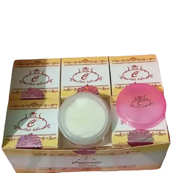 (12 pcs)selusin cream collagen malam